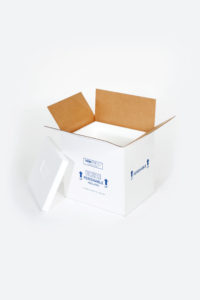 6 x 4 1/2 x 3" Insulated Shipper - 1" Thickness
