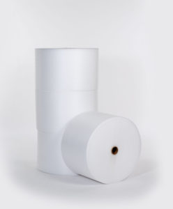 1/4" 72" x 250` Slit 18" Perfed 12" Foam (4 rolls/bundle)