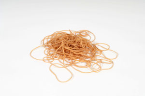 2 " x 1/8" Industrial Standard Size Rubber Bands (25lbs./case)