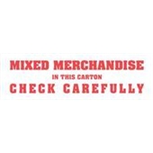 #DL1430 2 x 6" Mixed Merchandise in this Carton Check Carefully Label
