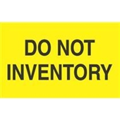#DL2281 3 x 5" Do Not Inventory Label