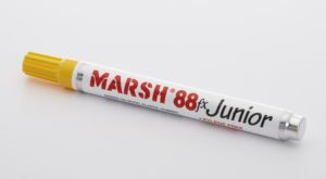 Marsh M88FX Junior Paint Marker, Yellow (12/pk)