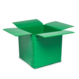 14x14x14 Corrugated Plastic Standard Top Box - Min. Order: 200, Pallet Qty: 100