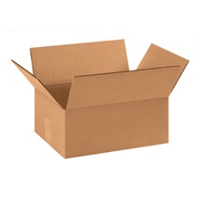 11 1/4 x 8 3/4 x 4" Flat Corrugated Boxes