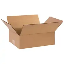 13 x 9 x 4" Flat Corrugated Boxes