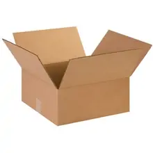 14 x 14 x 6" Flat Corrugated Boxes