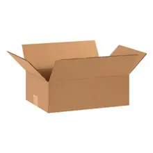 15 x 10 x 5" Flat Corrugated Boxes