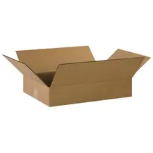 20 x 14 x 3" Flat Corrugated Boxes