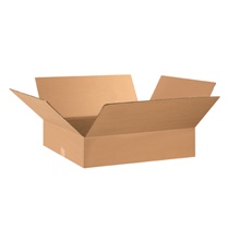 28 x 16 x 5" Flat Corrugated Boxes