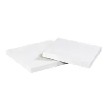 10 x 10" White Deluxe Gift Box Lids