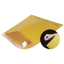 12 1/2 x 19" Kraft (Freight Saver Pack) #6 Self-Seal Bubble Mailers w/Tear Strip