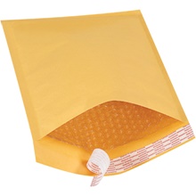 8 1/2 x 12" Kraft (25 Pack) #2 Self-Seal Bubble Mailers