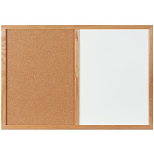 Combination Dry Erase/Cork Board 3 x 2'