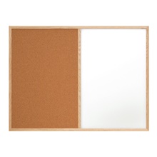 Combination Dry Erase/Cork Board 4 x 3'
