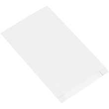 10 x 2 x 15" White Gusseted Merchandise Bags
