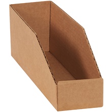 3 x 12 x 4-1/2" Kraft Bin Boxes