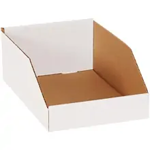 7 x 12 x 4 1/2" Open Top Bin Box