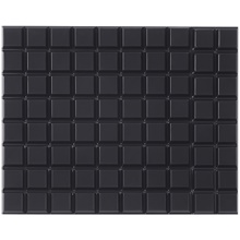 3M™ Bumpon™ Black Square Protective Tape -1/2 x 1/8"