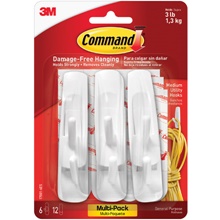 Command™ Hooks and Strips Value Pack - Medium 17001