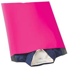 14 1/2 x 19" Pink Poly Mailers