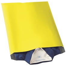 14 1/2 x 19" Yellow Poly Mailers