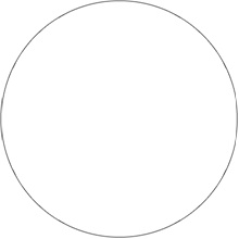 1 1/2" Circles - White Removable Labels