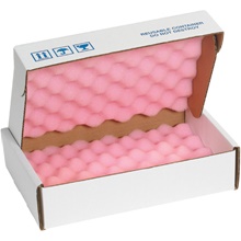 12 x 8 x 2 3/4" Anti-Static Foam Shippers