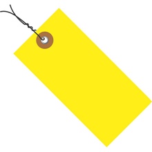 3 3/4" x 1 7/8" Yellow Tyvek® PW Shipping Tag