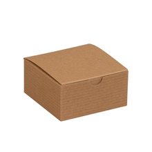 4 x 4 x 2" Kraft Gift Boxes