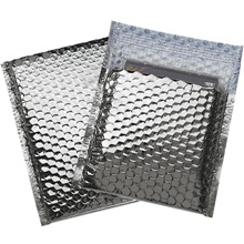 7 x 6 3/4" Silver Glamour Bubble Mailers