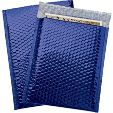 9 x 11 1/2" Blue Glamour Bubble Mailers