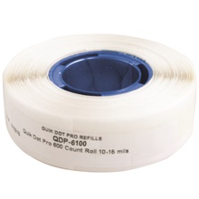 0.34" x .4" QuikDot™ Pro - High Tack Removable Glue Dots® - Low Profile