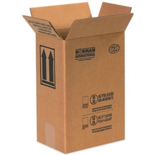 8 3/16 x 5 11/16 x 12 3/8" 1 - 1 Gallon F-Style Paint Can Boxes