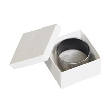 3 1/2 x 3 1/2 x 2" White Jewelry Boxes