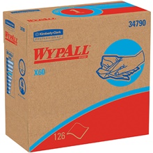 Kimberly Clark® WypALL® X60 9.1 x 16.8" Industrial Wipers Dispenser Box