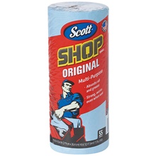 Scott® Blue Shop Towels on a Roll