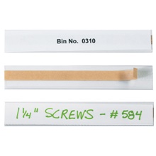 1 x 6" Open-Edge™ Plastic Label Holders