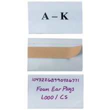 3 x 5" Open-Edge™ Plastic Label Holders