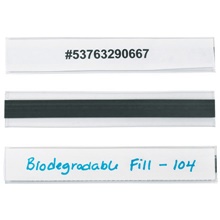 1 x 6" Hol-Dex® Magnetic Plastic Label Holders