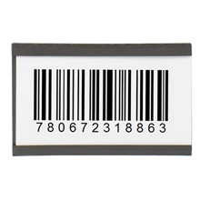 1 x 6" Magnetic C-Channel Cardholders