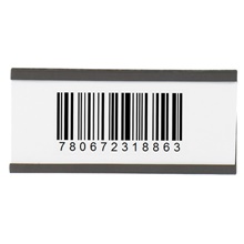 2 x 4" Magnetic C-Channel Cardholders