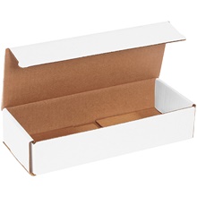 10 x 4 x 2" White Corrugated Mailers