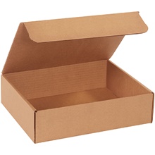 11 1/8 x 8 3/4 x 3" Kraft Literature Mailers