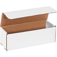 12 x 4 x 4" White Corrugated Mailers