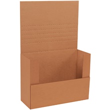 15 x 11 1/8 x 6" Kraft Easy-Fold Mailers