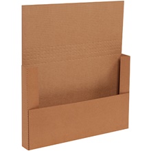 18 x 12 x 2" Kraft Easy-Fold Mailers