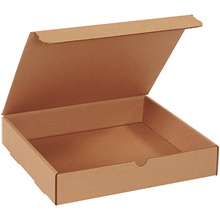 11 3/4 x 10 3/4 x 2 1/4" Kraft Literature Mailers