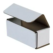 5 x 2 x 2" White Corrugated Mailers