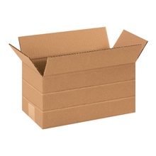 12 x 6 x 6" Multi-Depth Corrugated Boxes