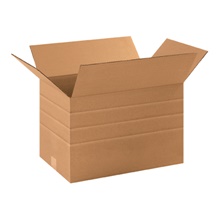 16 x 12 x 10" Multi-Depth Corrugated Boxes